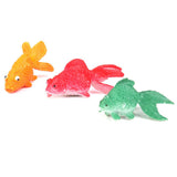 Maxbell Plastic Artificial Goldfish Animals Toy Model 12pcs Colorful