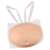 Maxbell Silicone Fake Belly Artificial Fake Pregnancy Baby Tummy Pregnant Bump 6-7 month（2500g）