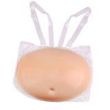 Maxbell Silicone Fake Belly Artificial Fake Pregnancy Baby Tummy Pregnant Bump 6-7 month（2500g）