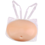 Maxbell Silicone Fake Belly Artificial Fake Pregnancy Baby Tummy Pregnant Bump 6-7 month（2500g）