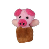 Maxbell 8pcs/set the three Little Pigs Finger Puppets Nursery Rhyme/Fairy Tale