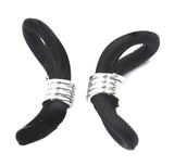 Maxbell 90pcs Rubber Ends Retainer Connector Holder for Eyeglass Chain DIY Findings