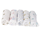 Maxbell 1 Pcs Muslin Cotton Blanket Newborn Baby Blanket Swaddle Bath Towel Bee