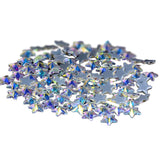 100pcs 7mm Star Shape Crystal AB Hot Fix Rhinestone Garment Accessories - Aladdin Shoppers