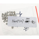 100pcs Copper Round Spacer Loose Bead 4mm Frosted Ball Craft Making Findings - Aladdin Shoppers