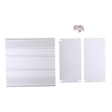 100x100x50mm Aluminum Instrument Box PCB Enclosure DIY Electronic Case - Aladdin Shoppers