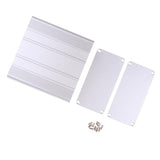 100x100x50mm Aluminum Instrument Box PCB Enclosure DIY Electronic Case - Aladdin Shoppers