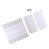 100x100x50mm Aluminum Instrument Box PCB Enclosure DIY Electronic Case - Aladdin Shoppers