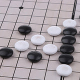 102 Pieces Portable Plastic Professional Chinese WeiQi Magnetic Chessboard Chess Set Board Game Toy 19.5 x 19.5CM - Aladdin Shoppers