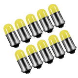 10pcs BA9S 3D COB Car Interior Dash Meter Reading Light Dome Bulbs White - Aladdin Shoppers