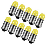 10pcs BA9S 3D COB Car Interior Dash Meter Reading Light Dome Bulbs White - Aladdin Shoppers