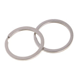 10pcs Flat Split Key Ring/Circular Keychain Key O-rings for Home Keys, Car Keys Accessories - Aladdin Shoppers