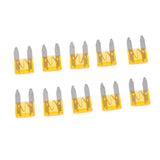 10Pcs Mini 5A Blade Fuse Yellow for Car Truck Replacement - Aladdin Shoppers