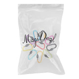 10Pieces D Ring Carabiner Screw Lock Climbing Buckle Snap Spring Clip Aluminum Alloy Hook Keychain for Camping Outdoor Activity - Aladdin Shoppers