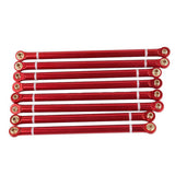 1/10 RC Rock Crawler 313mm Wheelbase Steering Link Rods for Axial SCX10 8Pcs - Aladdin Shoppers