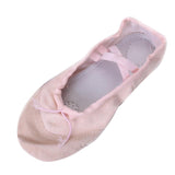 New Pink Canvas Ballet Shoes Toddler Girls US Size 9 1/2# (6 1/6Inch)