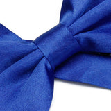 Tuxedo Bow Tie Bowtie Necktie for Men - Royalblue