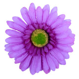 Women Girls Ladies Fashionable African Daisy Hair Flower Wedding Prom Beach Party Accessory Purple