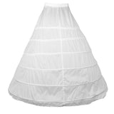 Maxbell 6 Hoop Wedding Ball Gown Bone Crinoline Petticoat