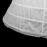 Maxbell 6 Hoop Wedding Ball Gown Bone Crinoline Petticoat