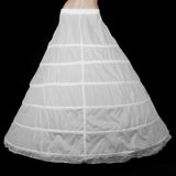 Maxbell 6 Hoop Wedding Ball Gown Bone Crinoline Petticoat