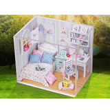1/24 Dollhouse Miniature DIY European Style House Kit Creative Room Perfect DIY Gift for Friends Lovers and Families - Aladdin Shoppers