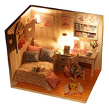 1/24 Dollhouse Miniature DIY European Style House Kit Creative Room Perfect DIY Gift for Friends Lovers and Families - Aladdin Shoppers