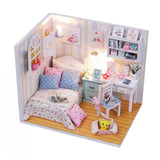 1/24 Dollhouse Miniature DIY European Style House Kit Creative Room Perfect DIY Gift for Friends Lovers and Families - Aladdin Shoppers