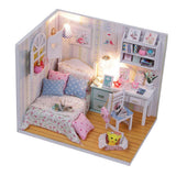 1/24 Dollhouse Miniature DIY European Style House Kit Creative Room Perfect DIY Gift for Friends Lovers and Families - Aladdin Shoppers