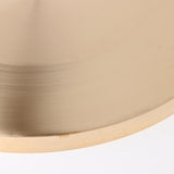 12Inch Hand Gong Cymbals Brass Copper Chapel Opera Percussion Musical Instruments with Round Play Hammer (30cm) - Aladdin Shoppers