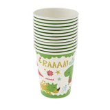 12pcs Dinosaurs Paper Disposable Cups Birthday Party Tableware Decor - Aladdin Shoppers