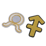 12pcs DIY Embroidery Patches Iron On/Sew On Patches for Clothing Decor - Aladdin Shoppers