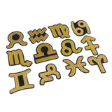 12pcs DIY Embroidery Patches Iron On/Sew On Patches for Clothing Decor - Aladdin Shoppers
