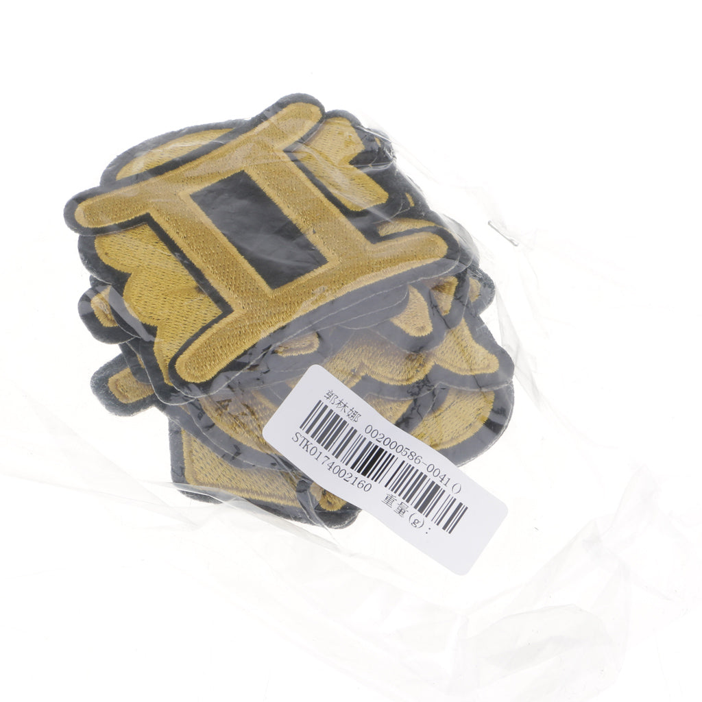12pcs DIY Embroidery Patches Iron On/Sew On Patches for Clothing Decor - Aladdin Shoppers