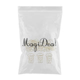 12PCS/Pack Golden Paper Clips Christmas Ornaments Coffee Cups Shape for Office Home Stationery Accessories - Aladdin Shoppers