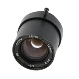 1/3'' 12mm F1.2 1MP CS Mount Fixed IRIS CCTV Lens for CCD Camera - Aladdin Shoppers