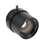 1/3'' 12mm F1.2 1MP CS Mount Fixed IRIS CCTV Lens for CCD Camera - Aladdin Shoppers