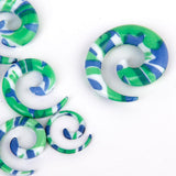Max Maxb 6pcs Acrylic Spiral Ear Stretcher Taper Plug Expander