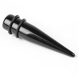 Max Acrylic Expander Taper Ear Stretching Plug 14mm - Black