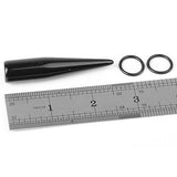 Max Acrylic Expander Taper Ear Stretching Plug 14mm - Black