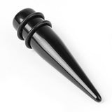 Max Acrylic Expander Taper Ear Stretching Plug 14mm - Black
