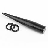 Maxbell Acrylic Expander Taper Ear Stretching Plug 0G - Black