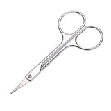 Salon Fine Point Curved Cuticle Nail Nose Scissors