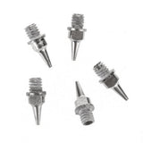 Maxbell Nozzle Replacement Stainless Steel 0.2mm for Airbrush 5Pcs