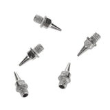 Maxbell Nozzle Replacement Stainless Steel 0.2mm for Airbrush 5Pcs