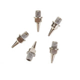Maxbell Nozzle Replacement Stainless Steel 0.2mm for Airbrush 5Pcs