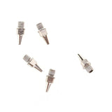 Maxbell 5Pcs Stainless Steel 0.5mm Nozzles Replacement for Airbrush Air Brush