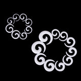 Maxbell 9 Pairs EAR STRETCHING KIT Tunnel Stretcher GAUGE Taper White