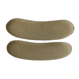 1 Pair of Anti-slip Sponge Heel Girps Liners Pads for Heel Comfort---Brown