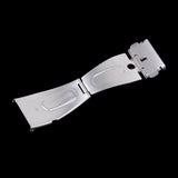 Maxbell 18mm Stainless Steel Double Deployment Clasp Buckle For Watch Band Strap
